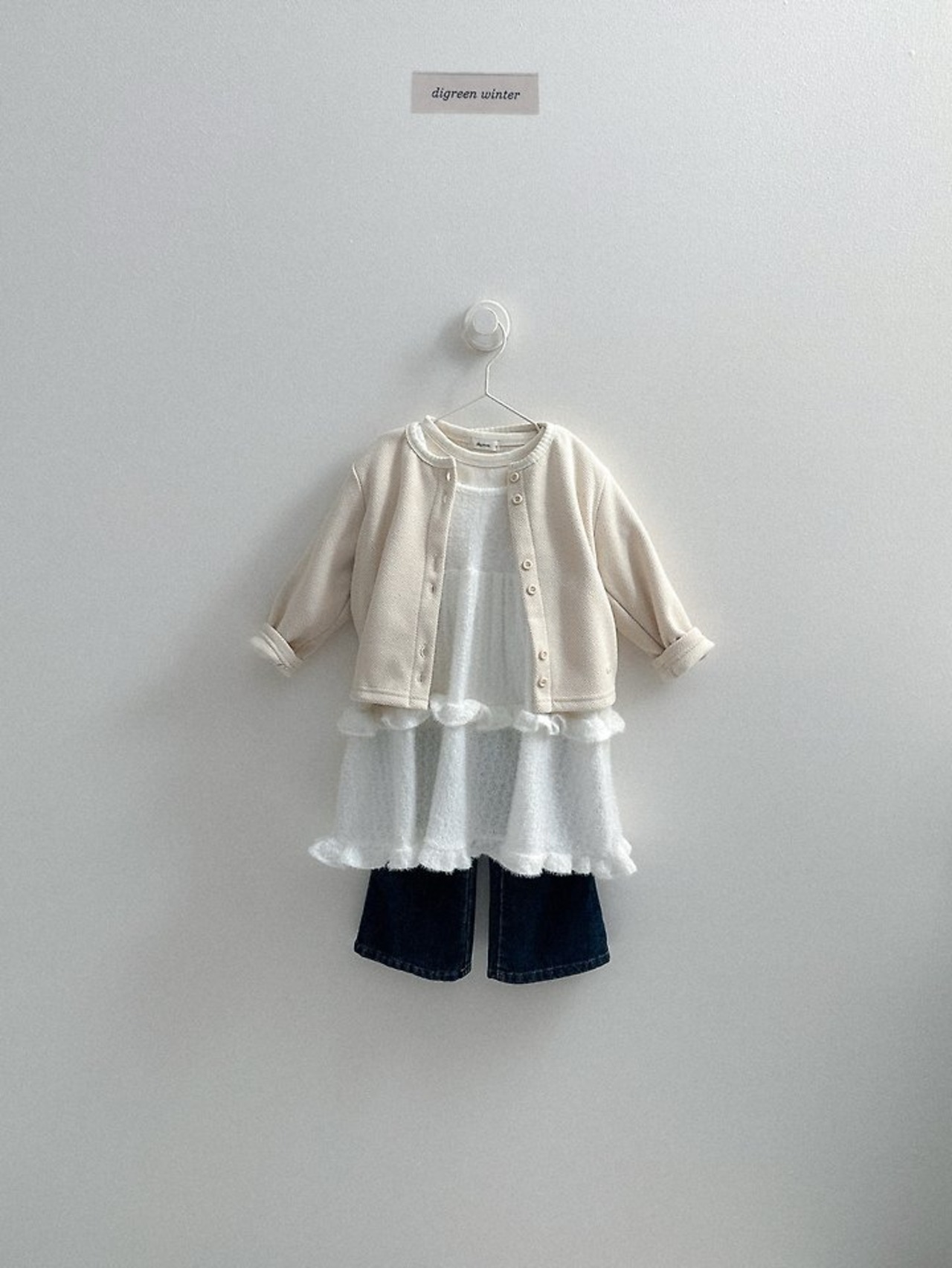 〖取寄〗韓国子供服 / 26winter / Digreen / リプルワンピース / キッズ / 冬服 *S~2XL*