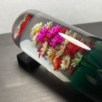 水中花シフトノブ　【特極-Tokugyoku-緑】　140㎜　【送料無料】