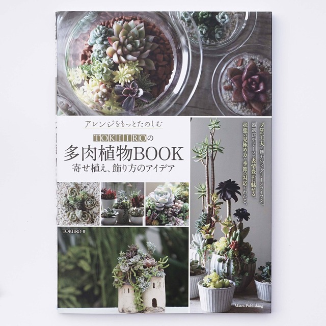 【ガイド】アレンジをもっとたのしむ TOKIIROの多肉植物BOOK 寄せ植え、飾り方のアイデア ／ TOKIIRO