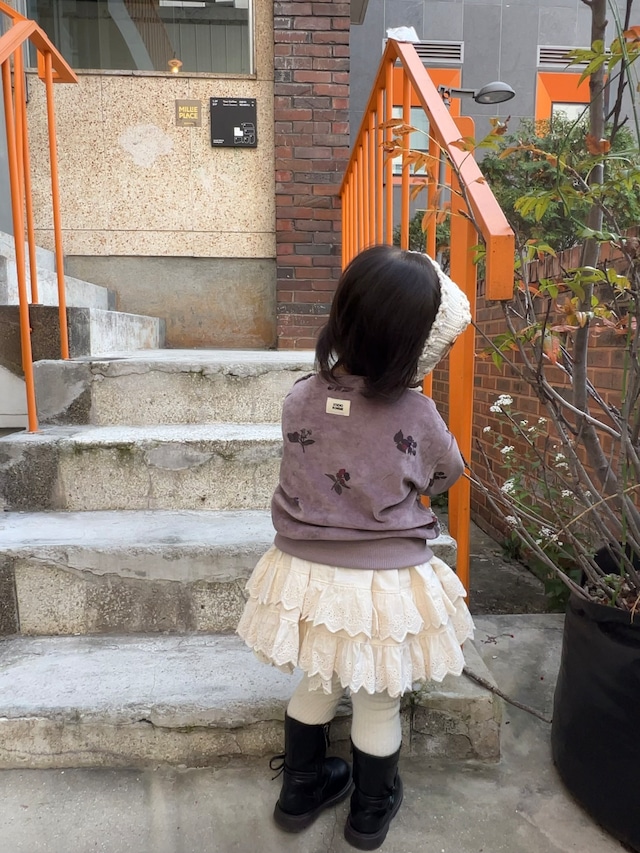 SWEAT-SHIRT BART VELVET -12.18.24M [STUDIO BOHEME]