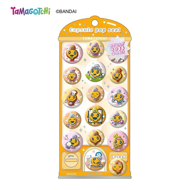 たまごっち　カプセルポップシール　めめっち