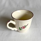 コーヒーカップ　KGリュネヴィル　カップのみ　花柄　薔薇　オールドストラスブール　12twev1-7