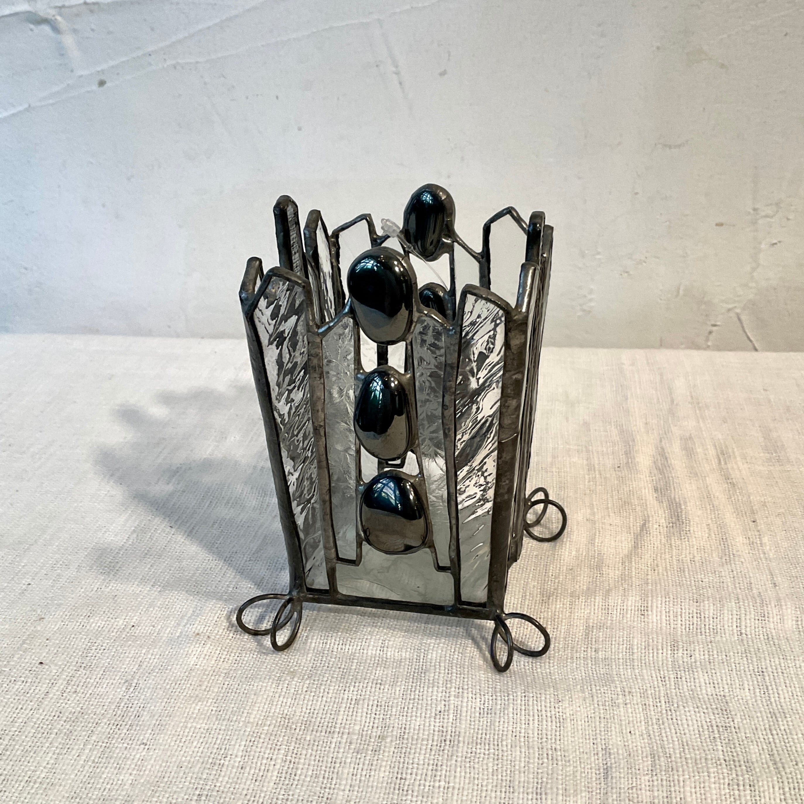 ステンドグラスのキャンドルホルダー | 照明＆エシカルライフスタイル