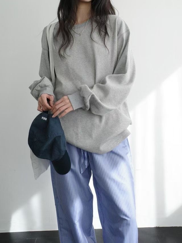 (予約) HAUS / Washing waffle T-Shirts 3color