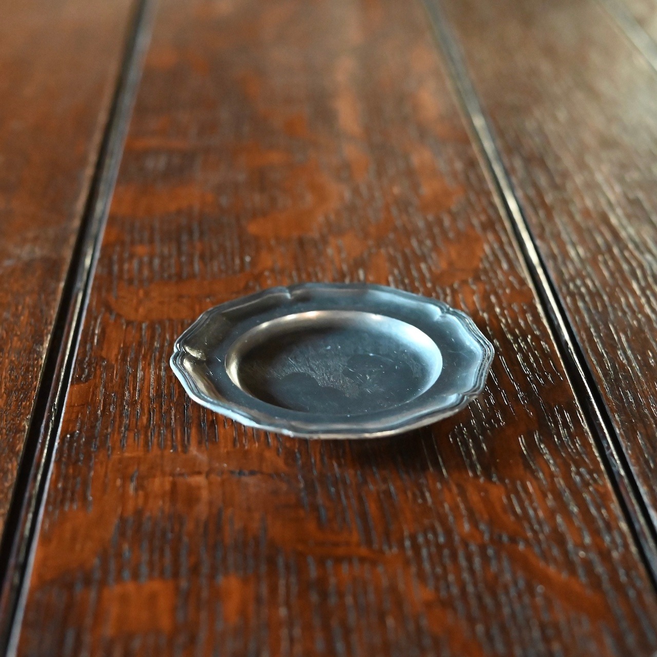 Pewter Plate / ピューター プレート【A】〈 お皿・エタン・収納・店舗什器・食器・アンティーク・ヴィンテージ 〉113968