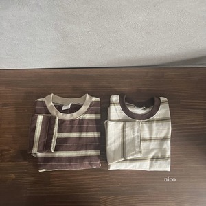 chill border Tee (75-110サイズ)