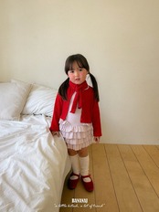 韓国子供服 / BANANA J / 26Autumn / ハニカーディガン / 秋服 / キッズ *XS~JS*