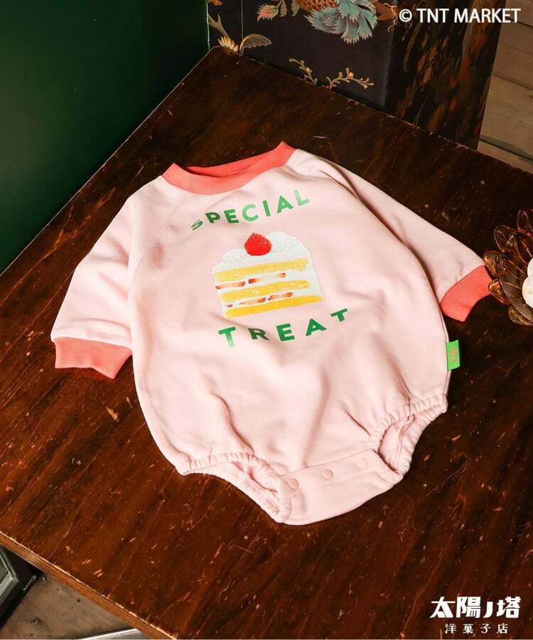 【BREEZE×太陽ノ塔コラボ】転写ボディオール ピンク ショートケーキ