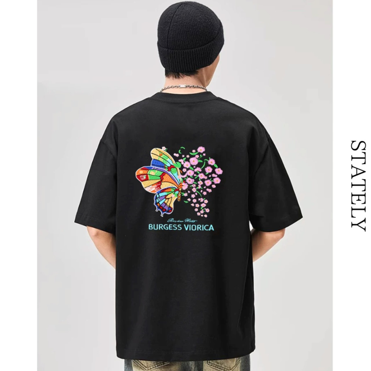 Butterfly Bloom Tee/3color_T308・画像2