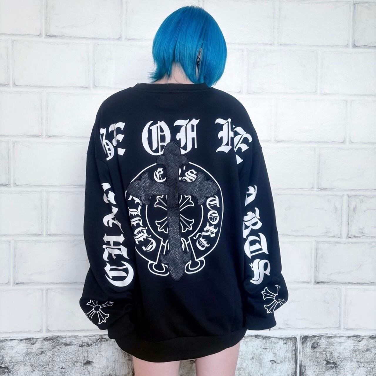 【ye(J)ow/YELLOW J】バックアーチ SWEAT 145612  knit ストリート ブランド メンズ レディース ユニセックス ニット