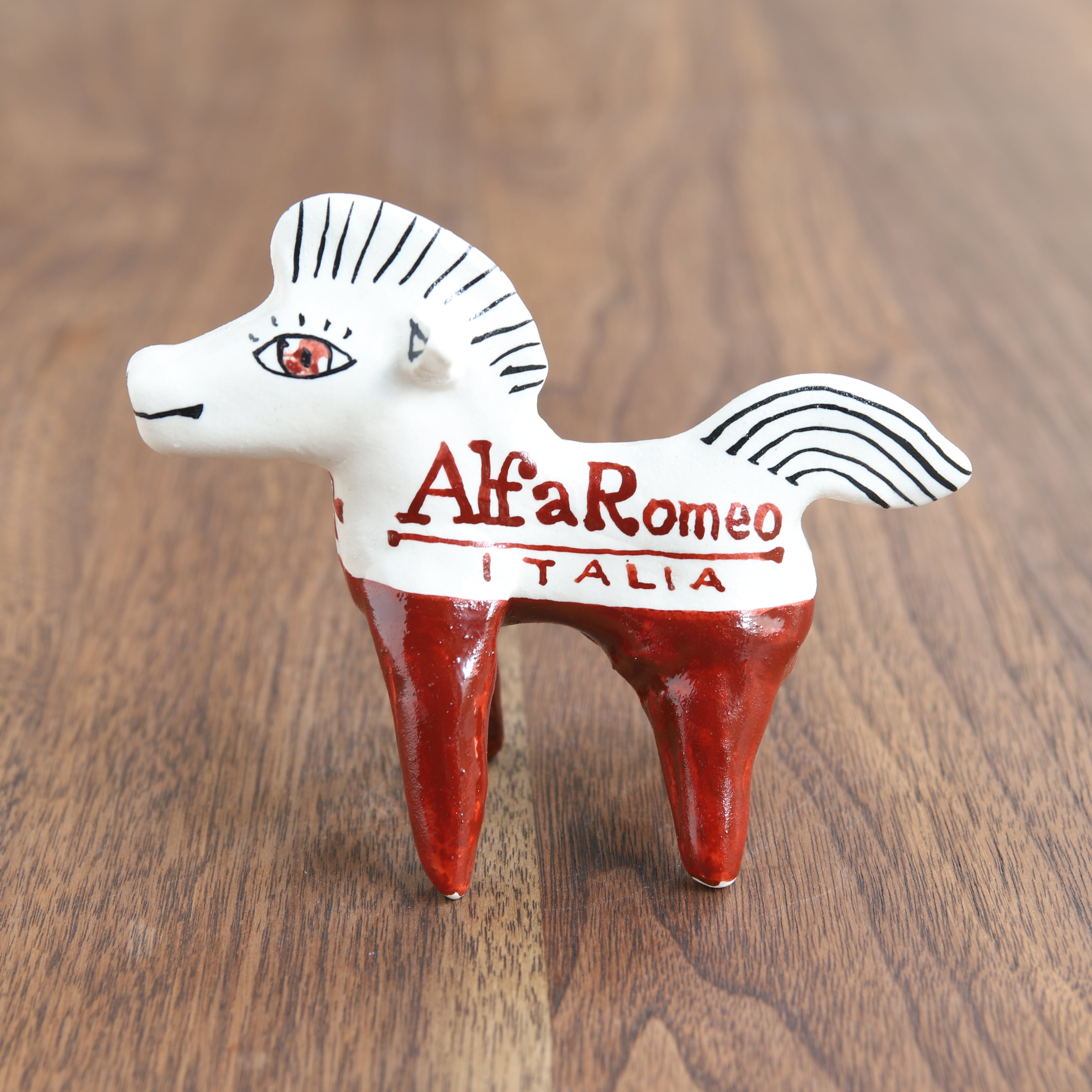 山口祥治 干支フィギュア 午(ウマ)「ウマジャロウ UJ-39」 工房:喜鶴製陶(有田焼)