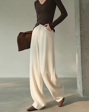 Wide straight Pants N1005