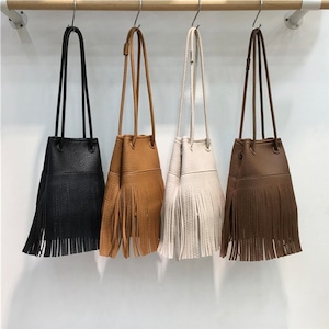 fringe shoulder bag N20533