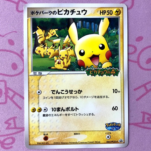 【Cランク】ポケパークのピカチュウ（043/PCG-P プロモ