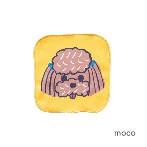 【山鳩舎】ミニハンドタオル「moco」