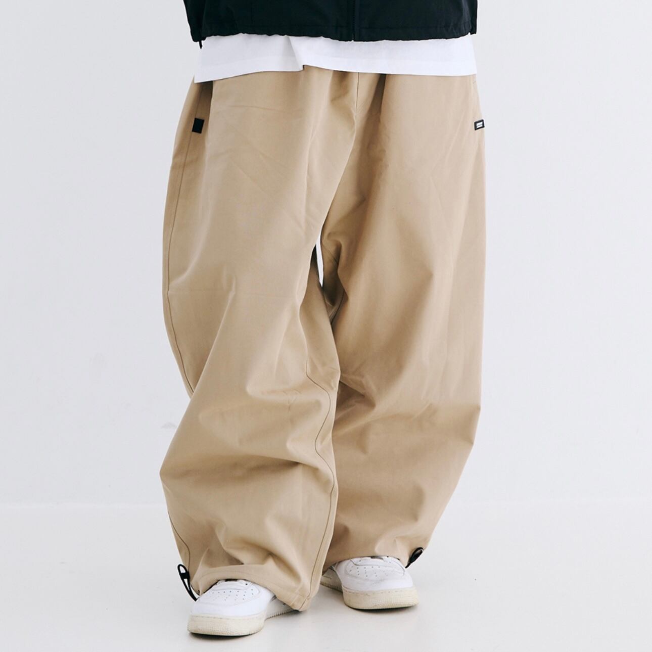 23-24 BSRABBIT LOGO COTTON SUPER WIDE PANTS スノーボード ウェア