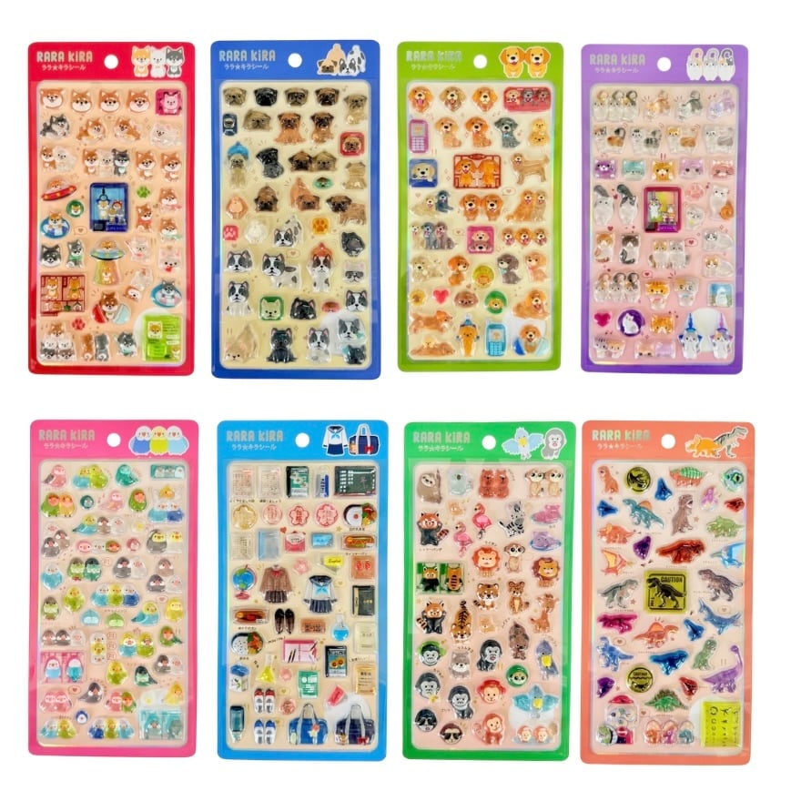 8枚セット】第4弾 RARA☆KIRAシール ララキラシール | Jewelie