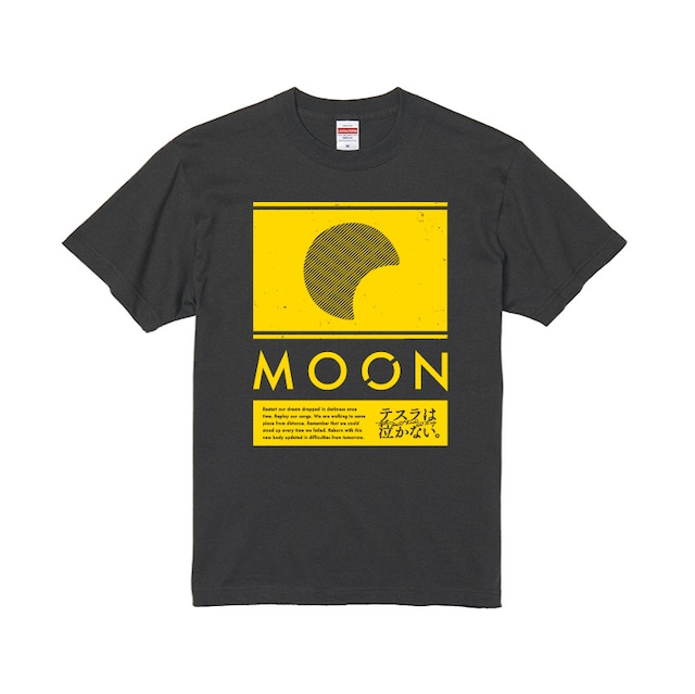 "MOON"Tシャツ（ブラック）