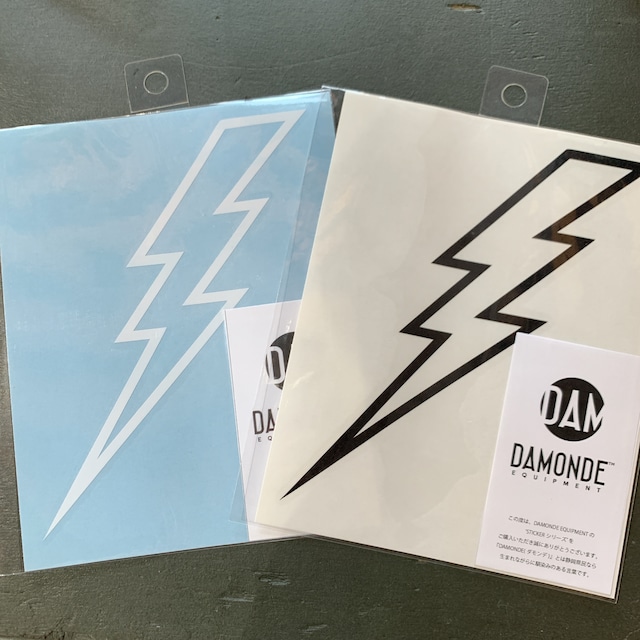 DAMONDE EQUIPMENT イナズマステッカー