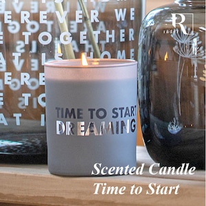 Scented candle Time to start  #027