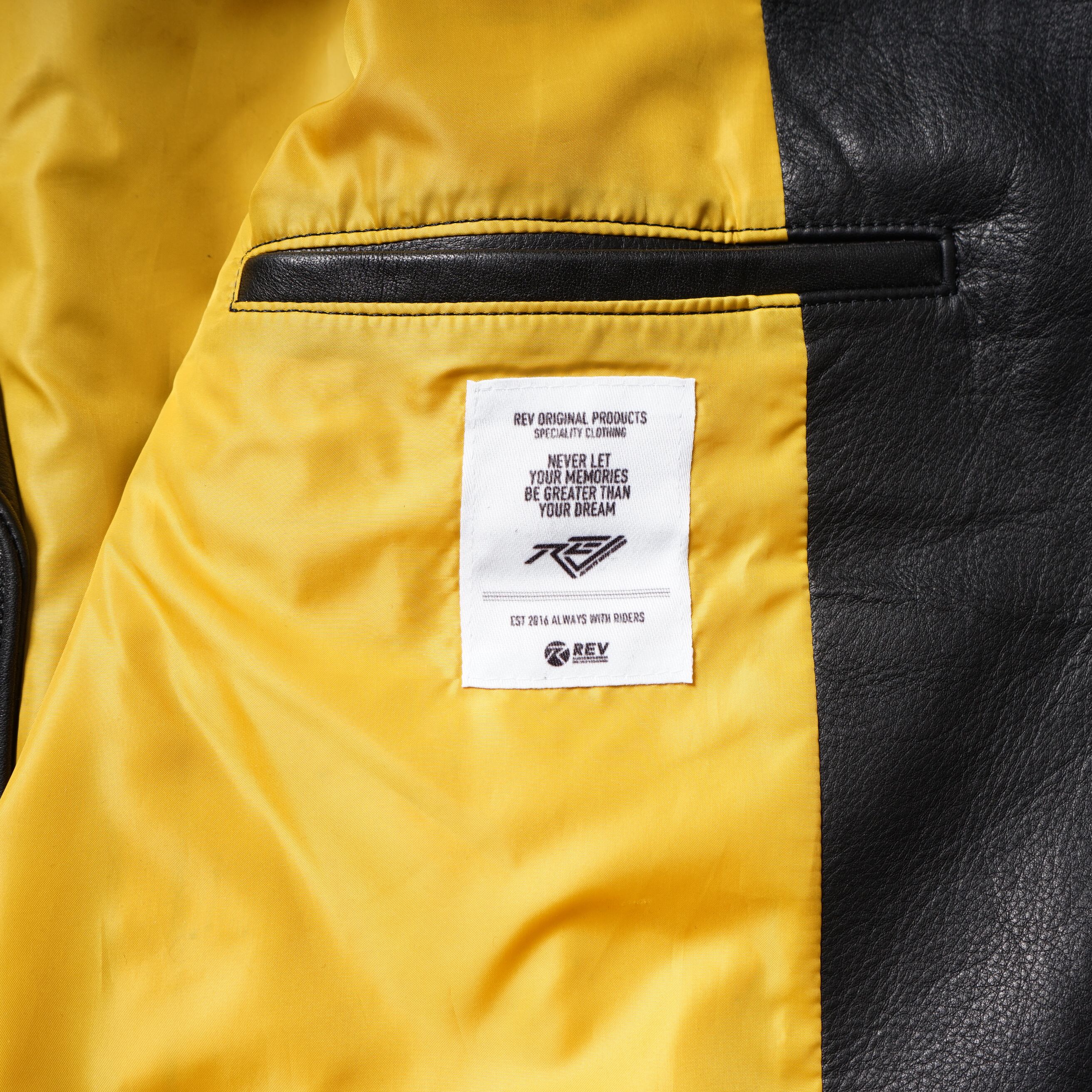 LEATHER RIDERS COAT | REV