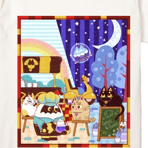 オープニングイラストTシャツ【バニラホワイト】