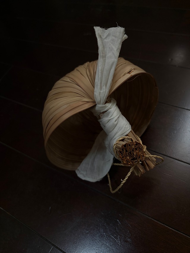 Nipa palm 　水辺の器 大