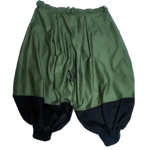 UNFINISHED カボチャパンツロング　カーキ2023019