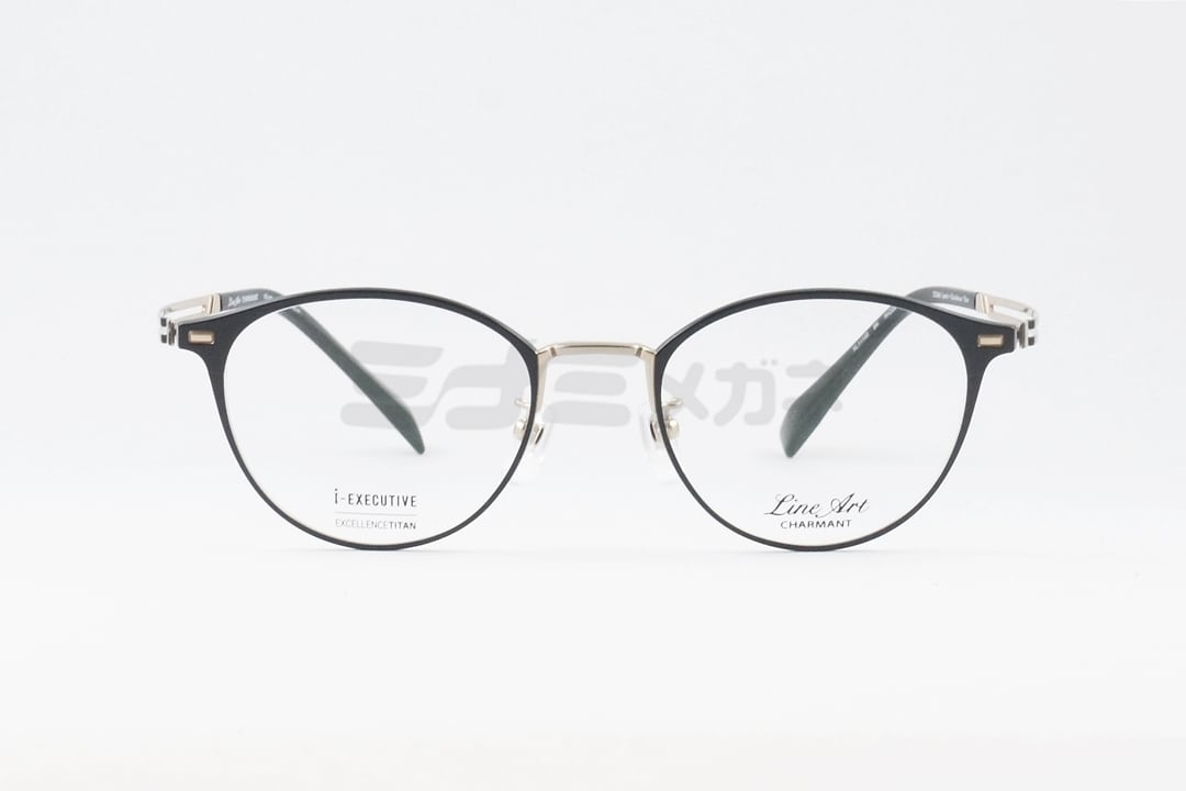 Line Art メガネ brio XL11102 BK ボストン メタル ブリオ CHARMANT