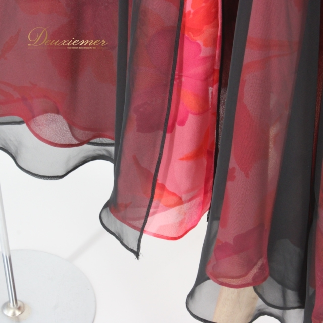 社交ダンス 衣装 スタンダード スカート レッスンウェア レディース 黒 ピンク系 ブラック系 BOUTIQUE MUGEN レース 練習着 透け感 フレアスカート ダンスウェア 楽器 ダンス練習 レディースファッション 柄入り ストレッチ素材 おしゃれ エレガント 日本製 透け感素材 軽やか レッスン用 スカート丈85cm ファスナー付き 丈感 好印象 コーディネート バッグ付き パーティー使用 上品 レディースダンス スカートスタイル