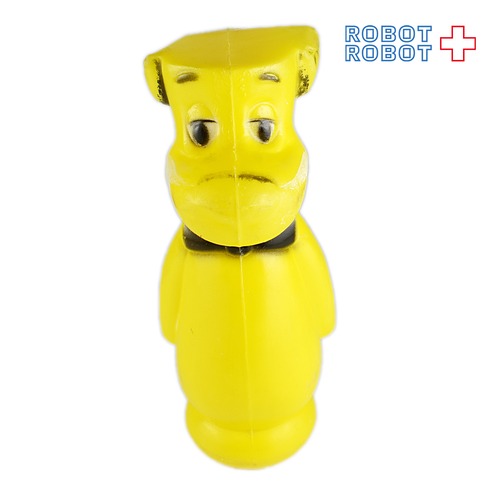 ハックルベリーハウンド 珍犬ハックル プラスチックフィギュア 黄色