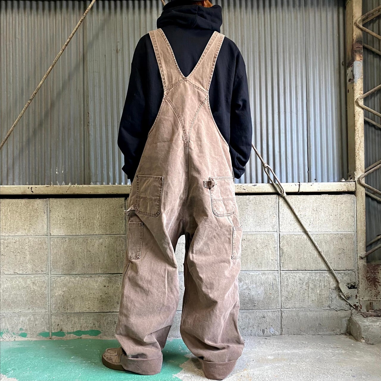 USA製 Carhartt カーハート ダブルニーオーバーオール  W46