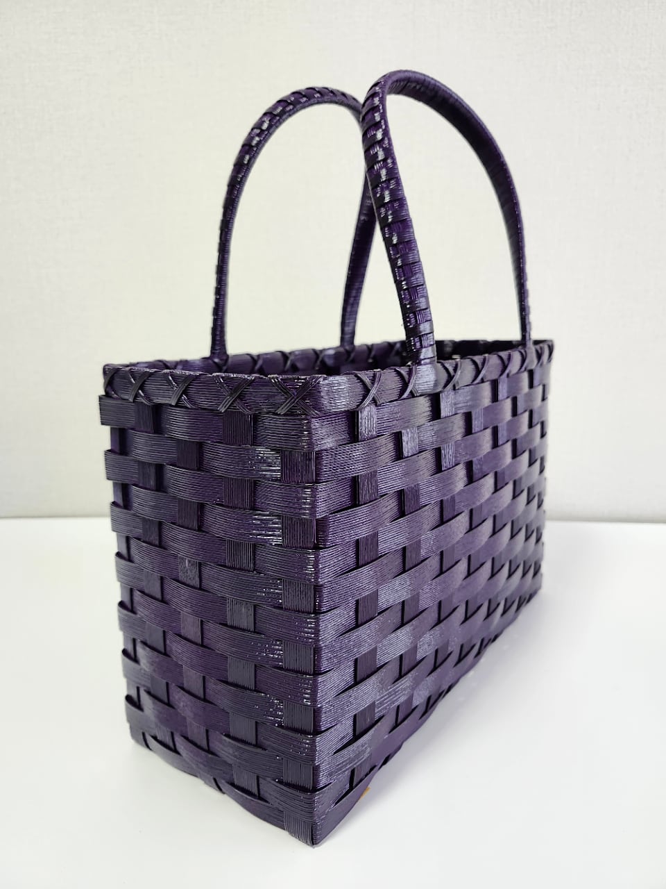 和装用バッグ 漆塗り仕上げ 仕合わせの山中塗かごバッグ | 仕合わせ（幸せ）かごバッグ