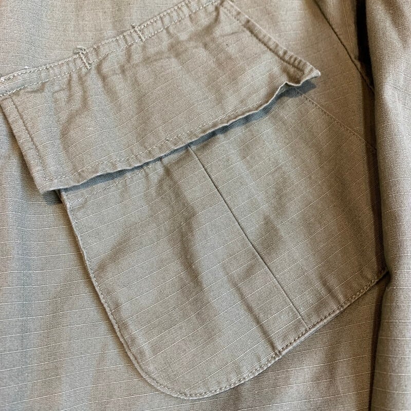 60's U.S.ARMY ジャングルファティーグジャケット 4th 5th リップス