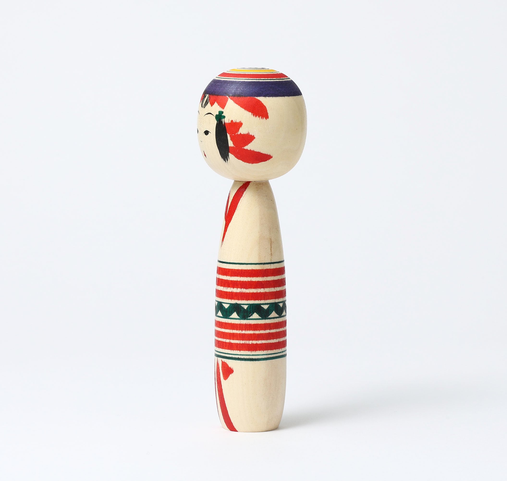 弥治郎こけし Yajiro style kokeshi doll | 池内潮音工人 弥治郎系