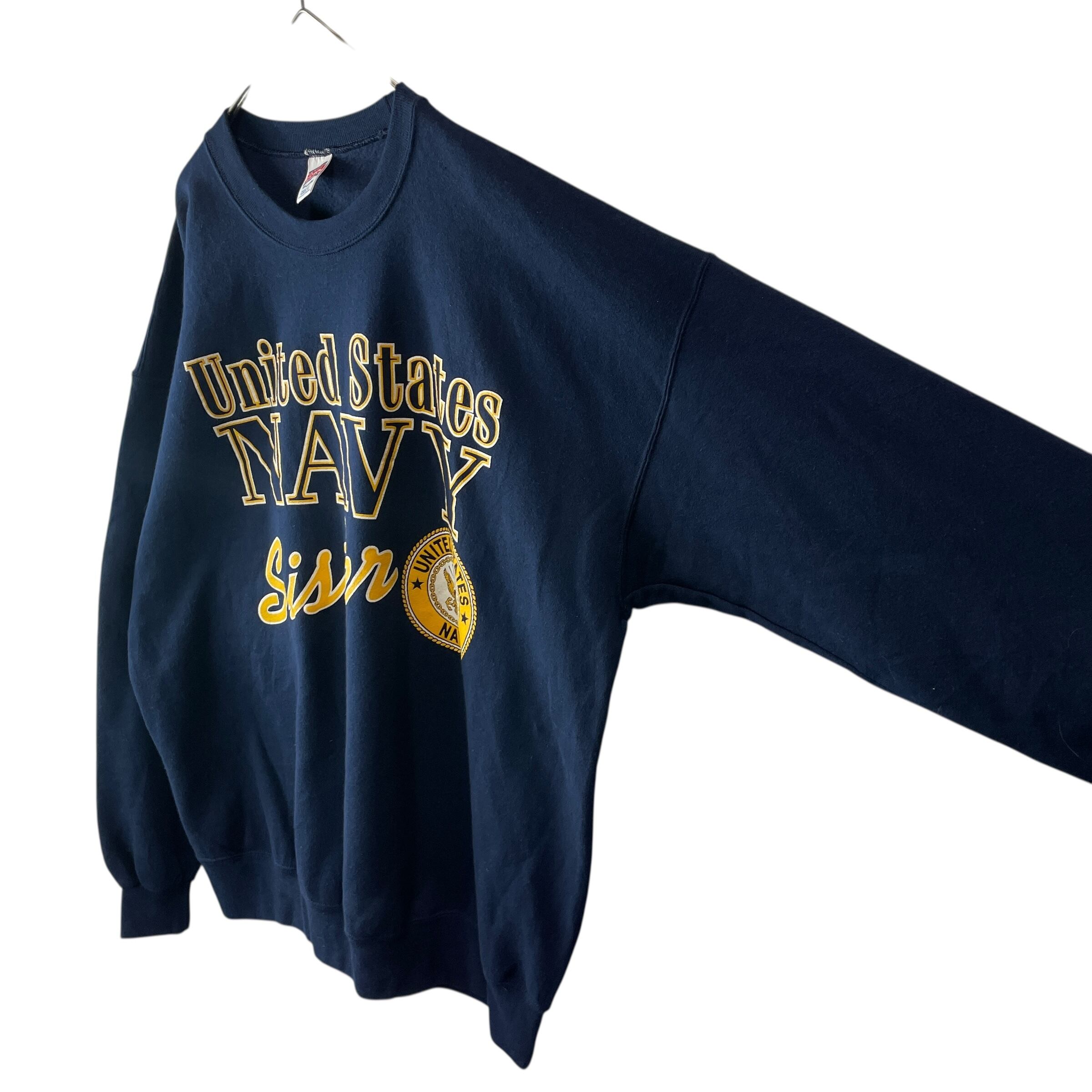 ビッグサイズ 90sUSA製 NAVY アメリカ海軍 スウェット 裏起毛 2XL ビッグサイズ 90sUSA製 NAVY アメリカ海軍 スウェット 裏起毛 2XL