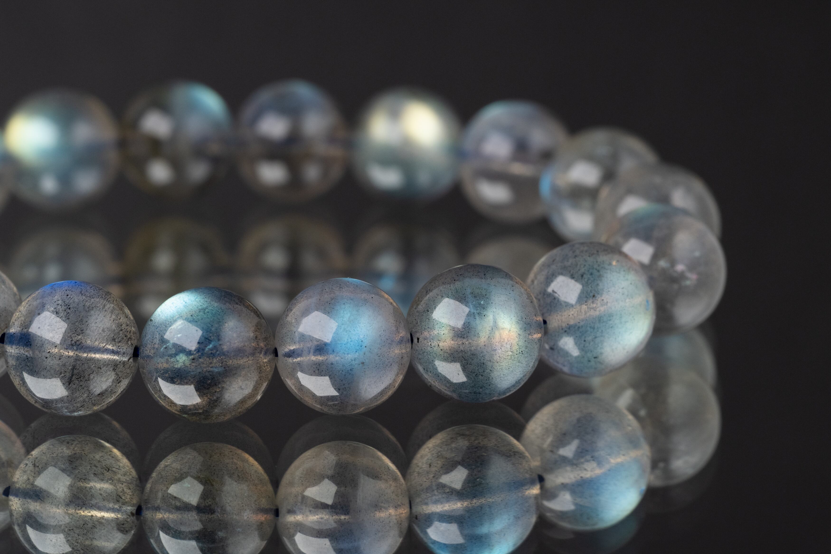 ◇一点物◇【高品質】ラブラドライト ブレスレット 11mm | 天然石専門