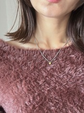 MSAハートチャームネックレス