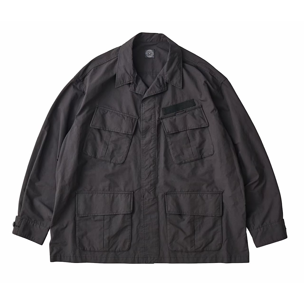 OVY Euro Military Nylon Over Coat black OVY Euro Military Nylon