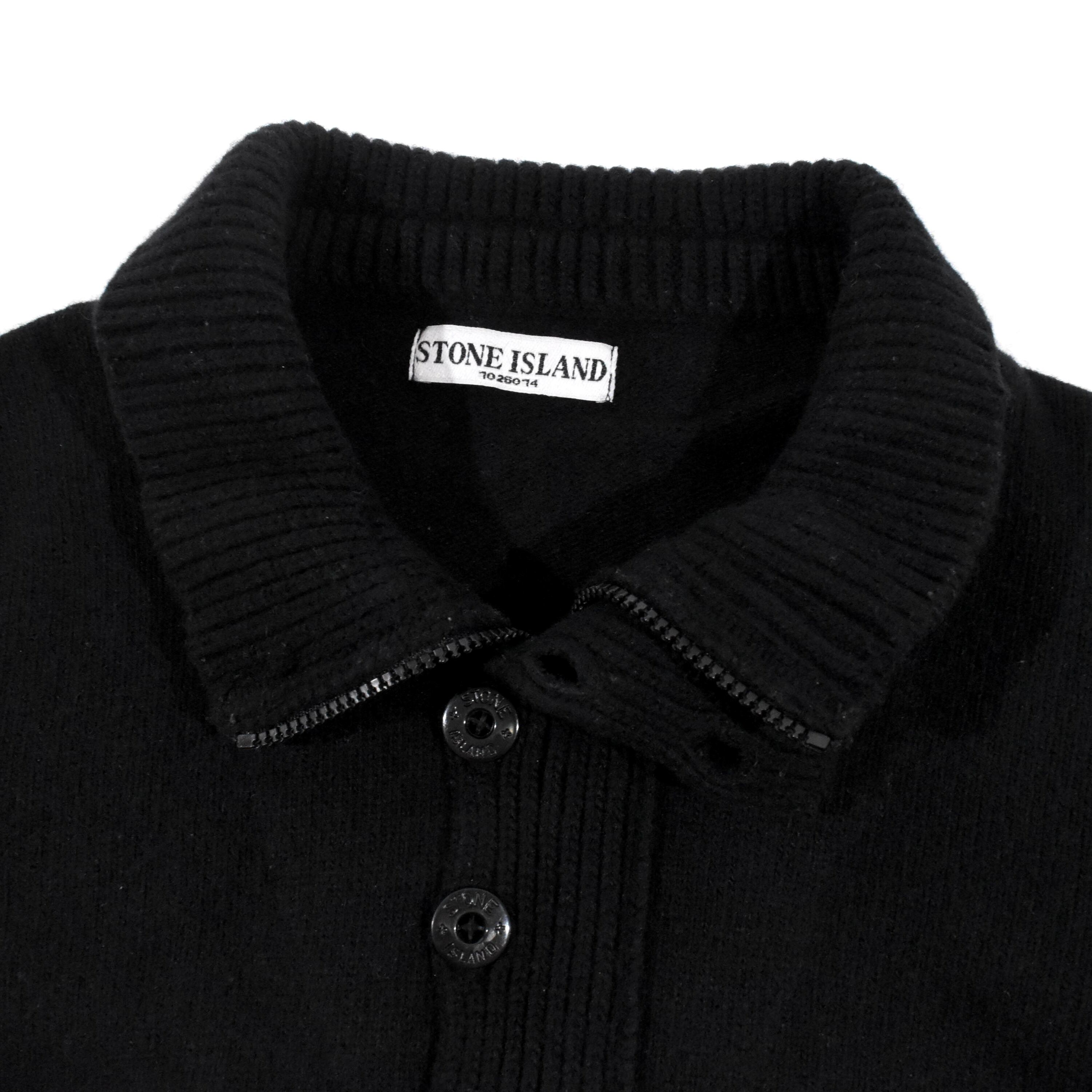 2007AW STONE ISLAND HALF-ZIP KNIT SWEATER | PLAIRE 2007AW STONE ISLAND HALF-ZIP KNIT SWEATER | PLAIRE