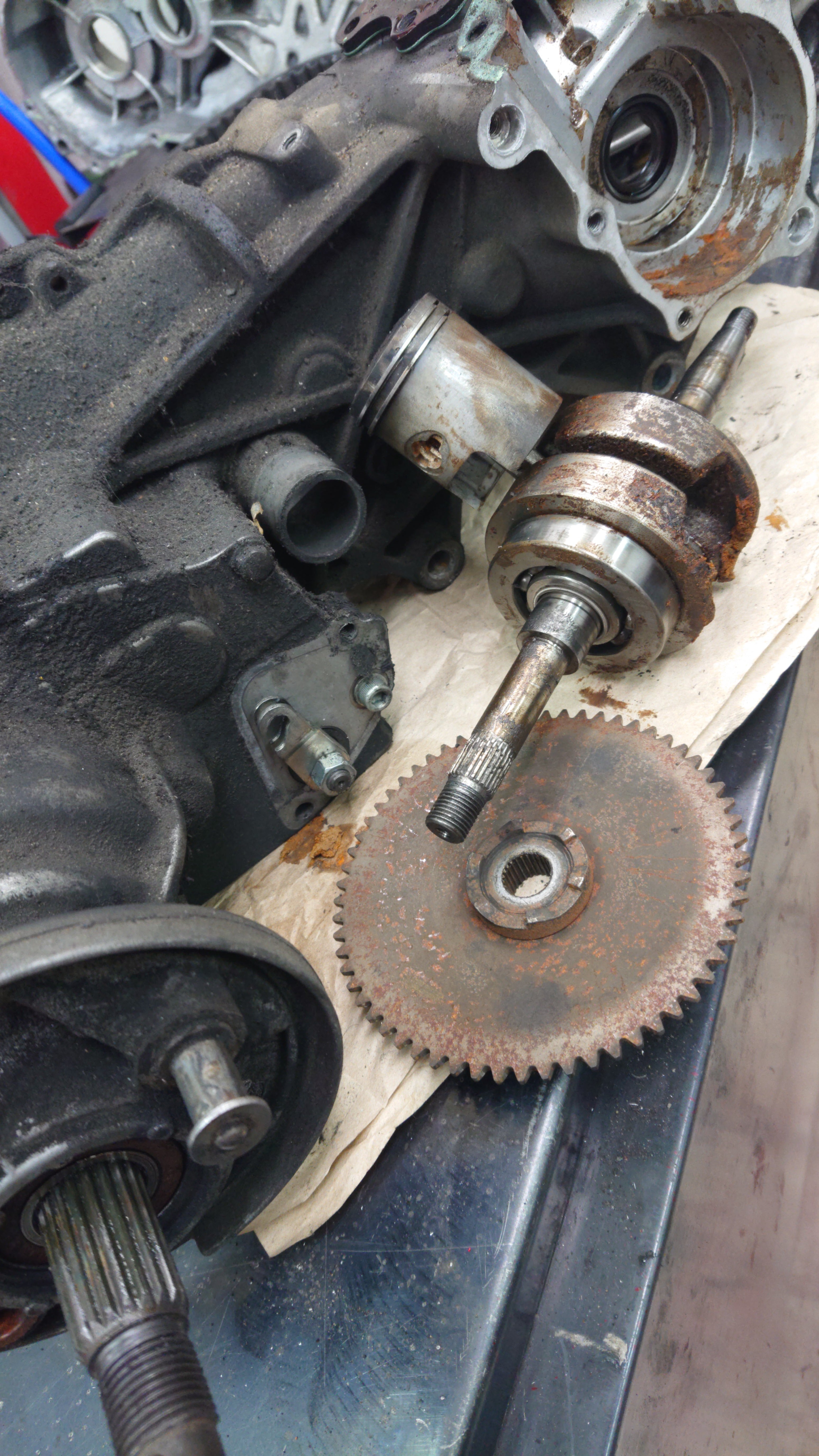 ジャイロキャノピー エンジンオーバーホール | kartmarket