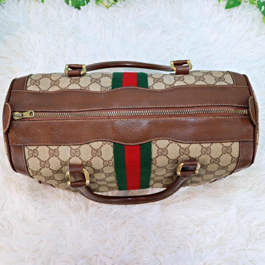 GUCCI オールドグッチ ミニボストンバッグ シェリーライン GG GUCCI オールドグッチ ミニボストンバッグ シェリーライン GG