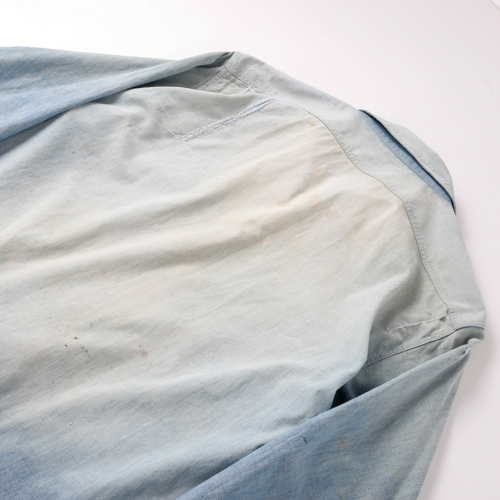 希少】50s BIG MAC special vintage chambray shirt big size made in