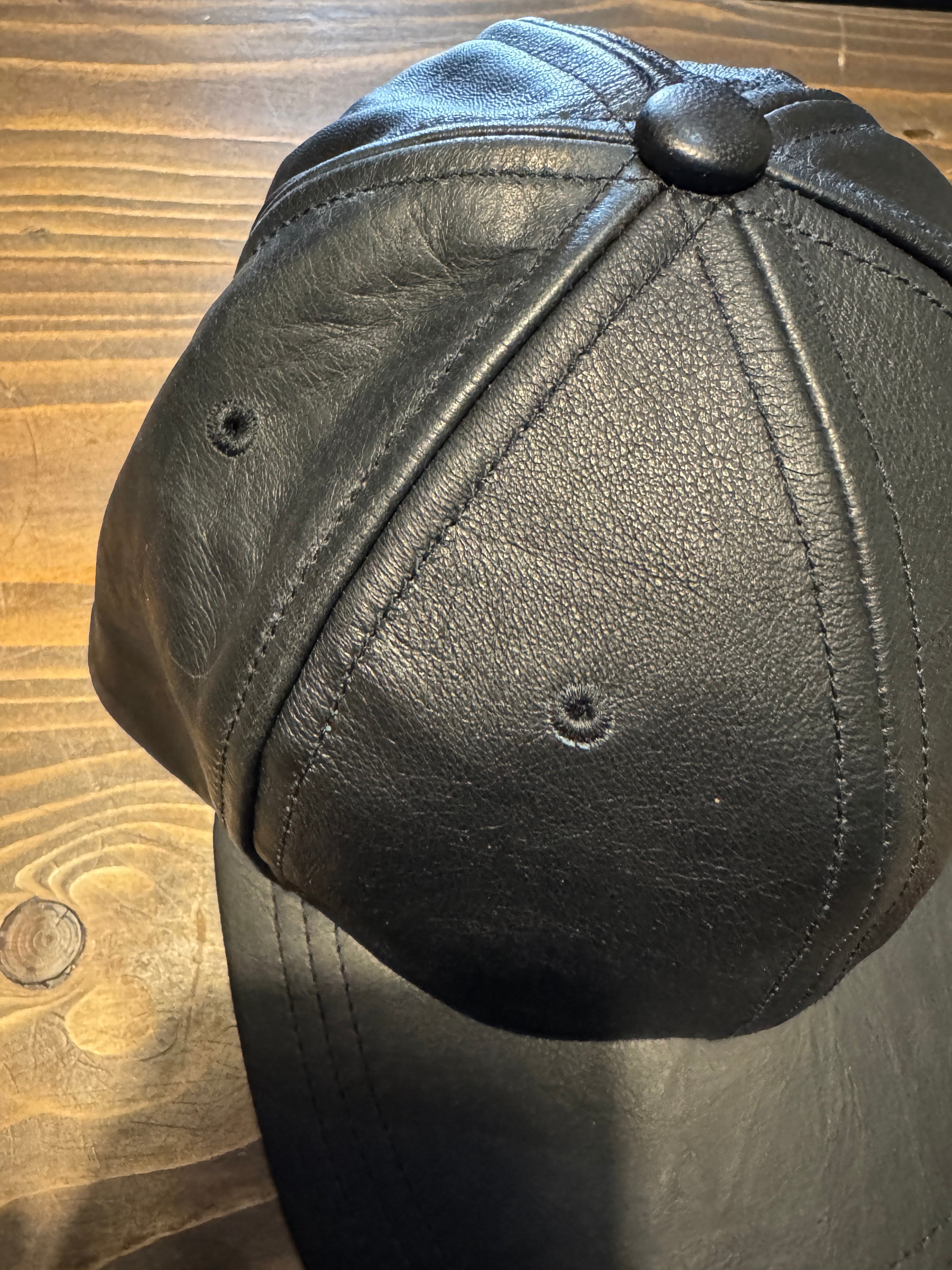 SAVE yoused レザーキャップ ベースボールキャップ 本革 yoused&save remake leather cap | yoused