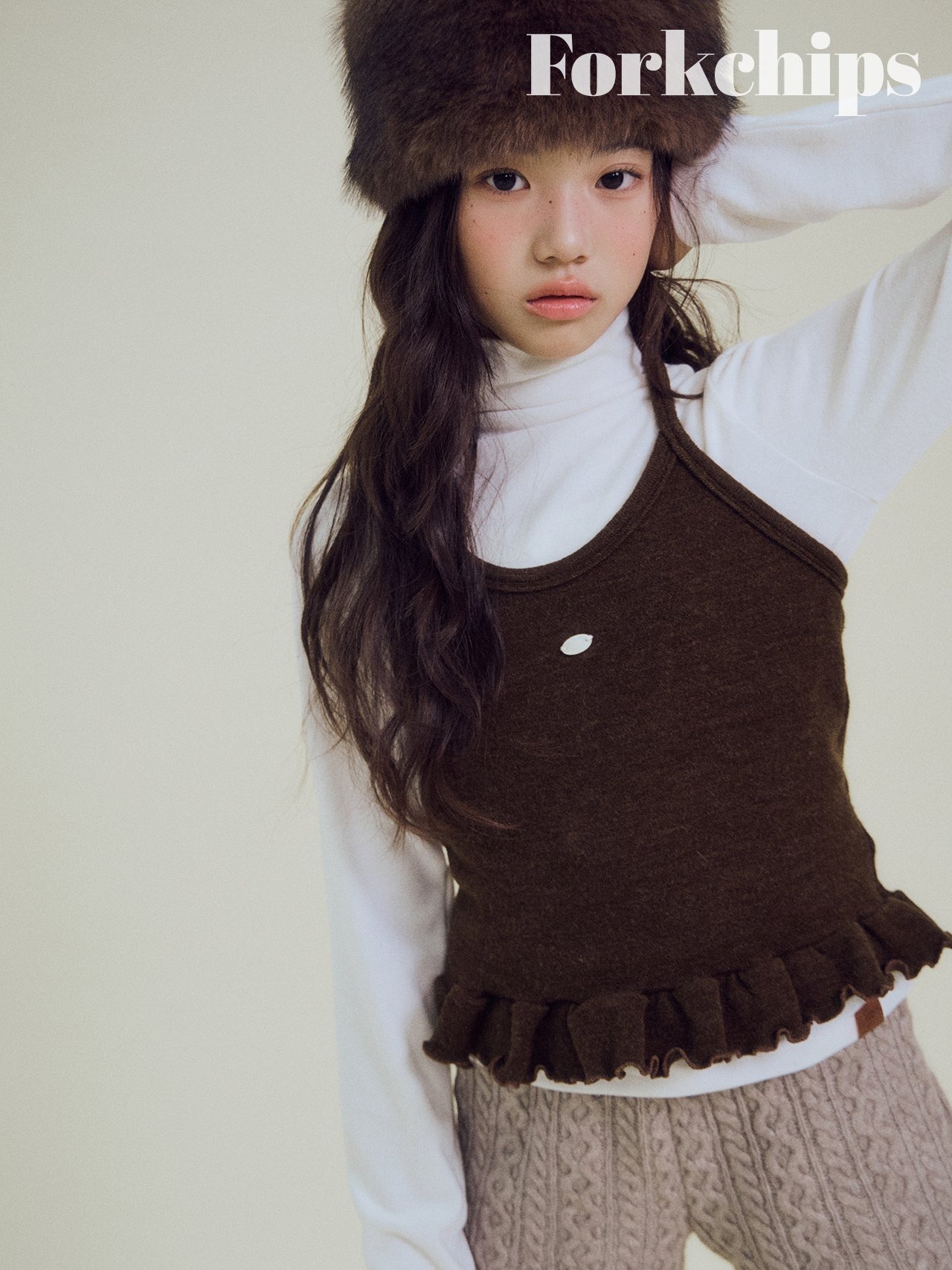 FORK CHIPS［取寄］lavender holter camisole 26winter