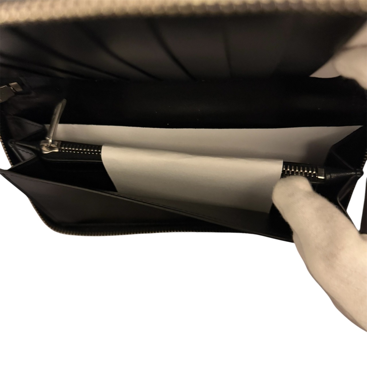 【SAランク・付属品あり】Saint Laurent 529899 レザー 長財布