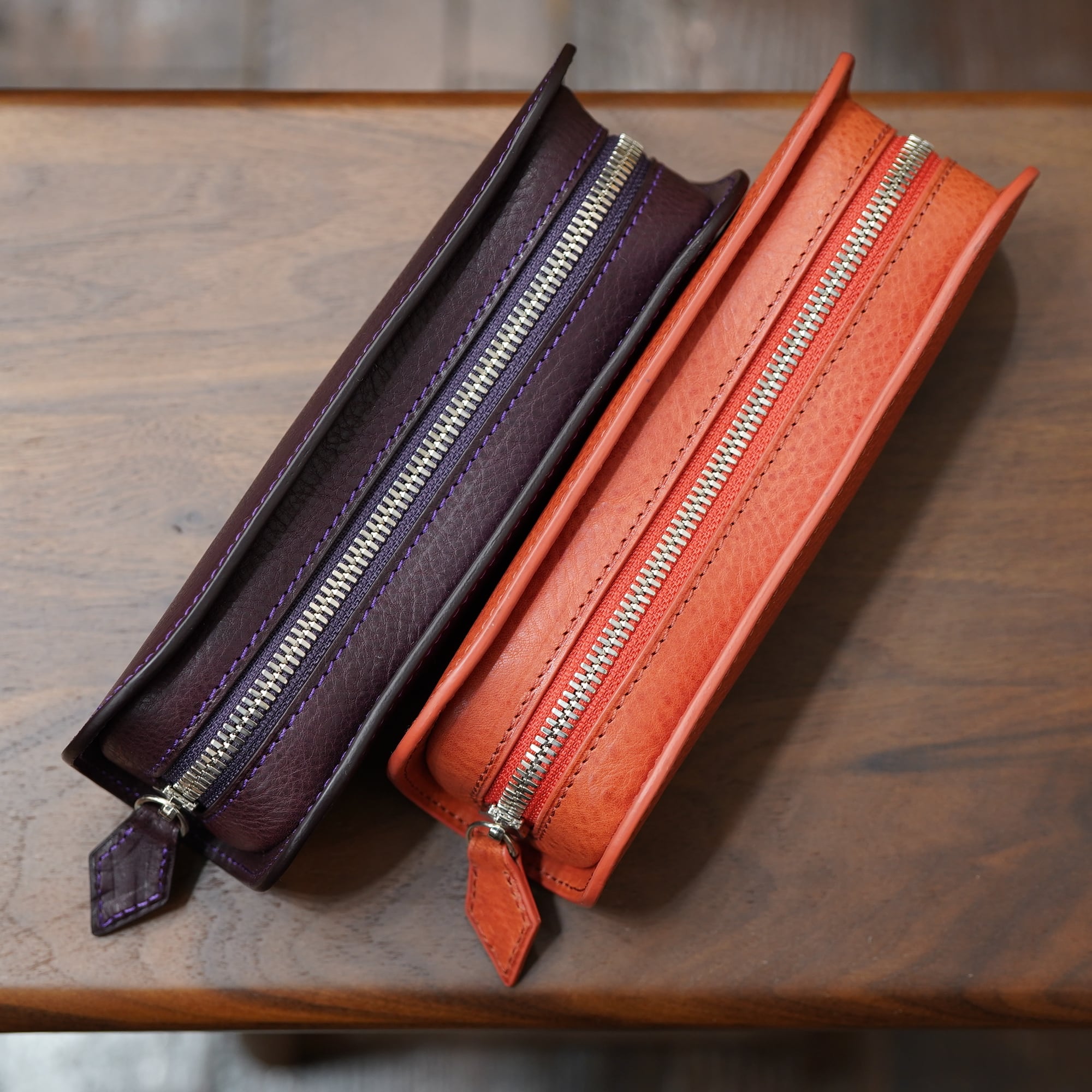 気まぐれ店頭品 ル・ボナー デブペンケース ミネルバボックス プルーニャ・アンティコ