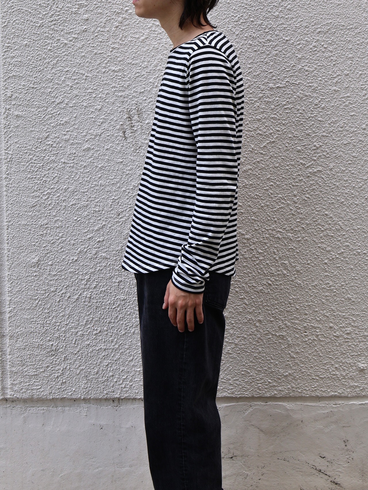 relax basic stripes tops