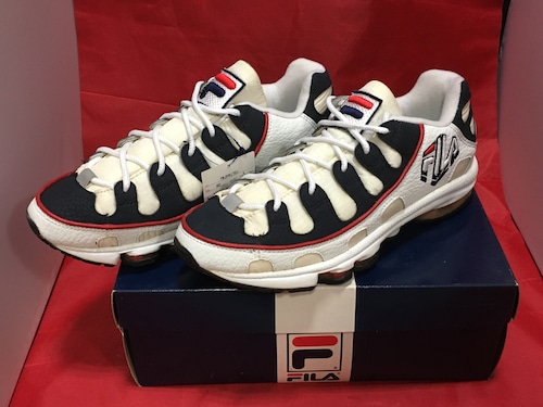 FILA（フィラ）SILVA TRAINER（シルバートレーナー）白/紺 9 27cm ⑧