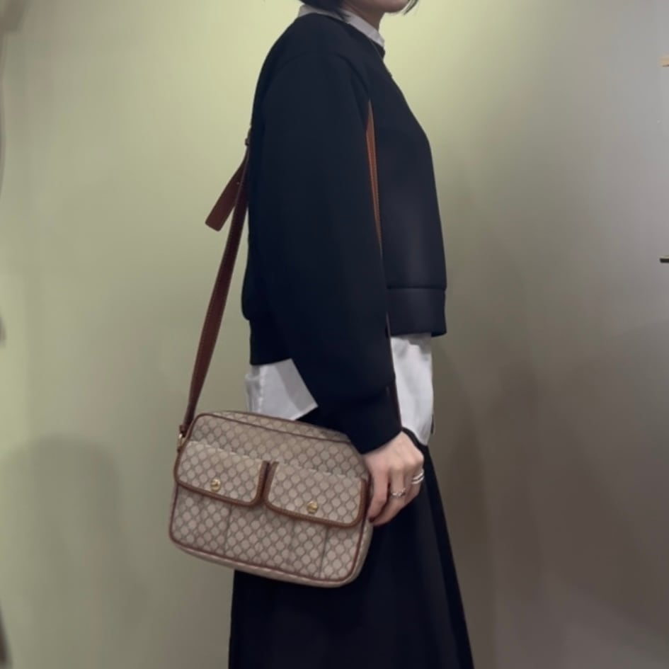 SALE【CELINE】2178 セリーヌ BAG ダブルフラップマカダム柄